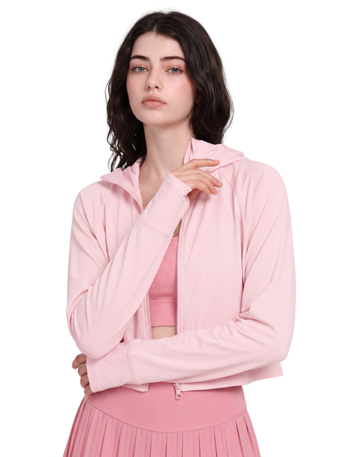 Oversized Sunscreen UPF50+ Jacket - Pink