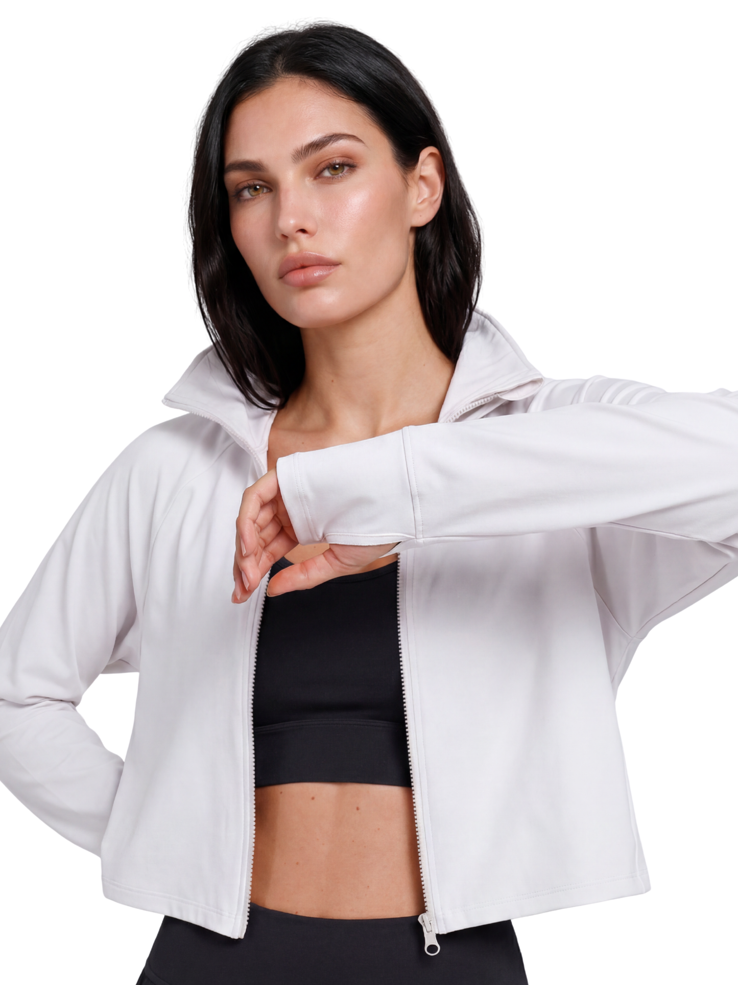 Oversized Sunscreen UPF50+ Jacket - White