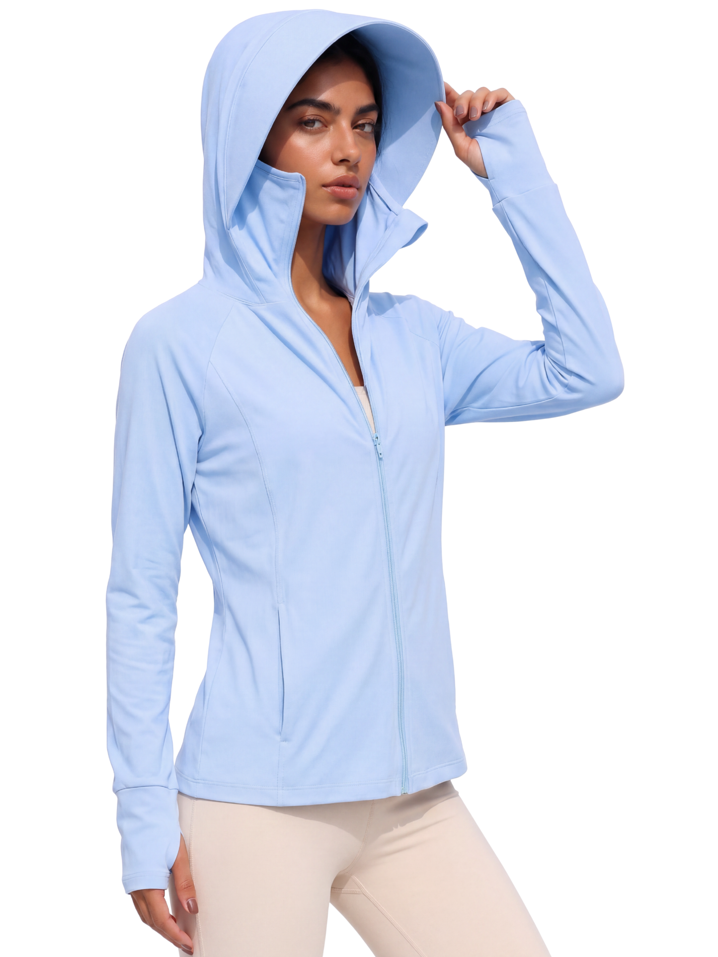 Regular Sunscreen UPF50+ Jacket - Sky