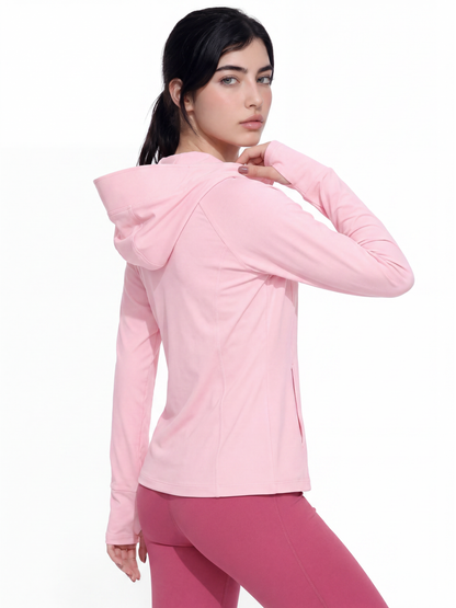 Regular Sunscreen UPF50+ Jacket - Pink