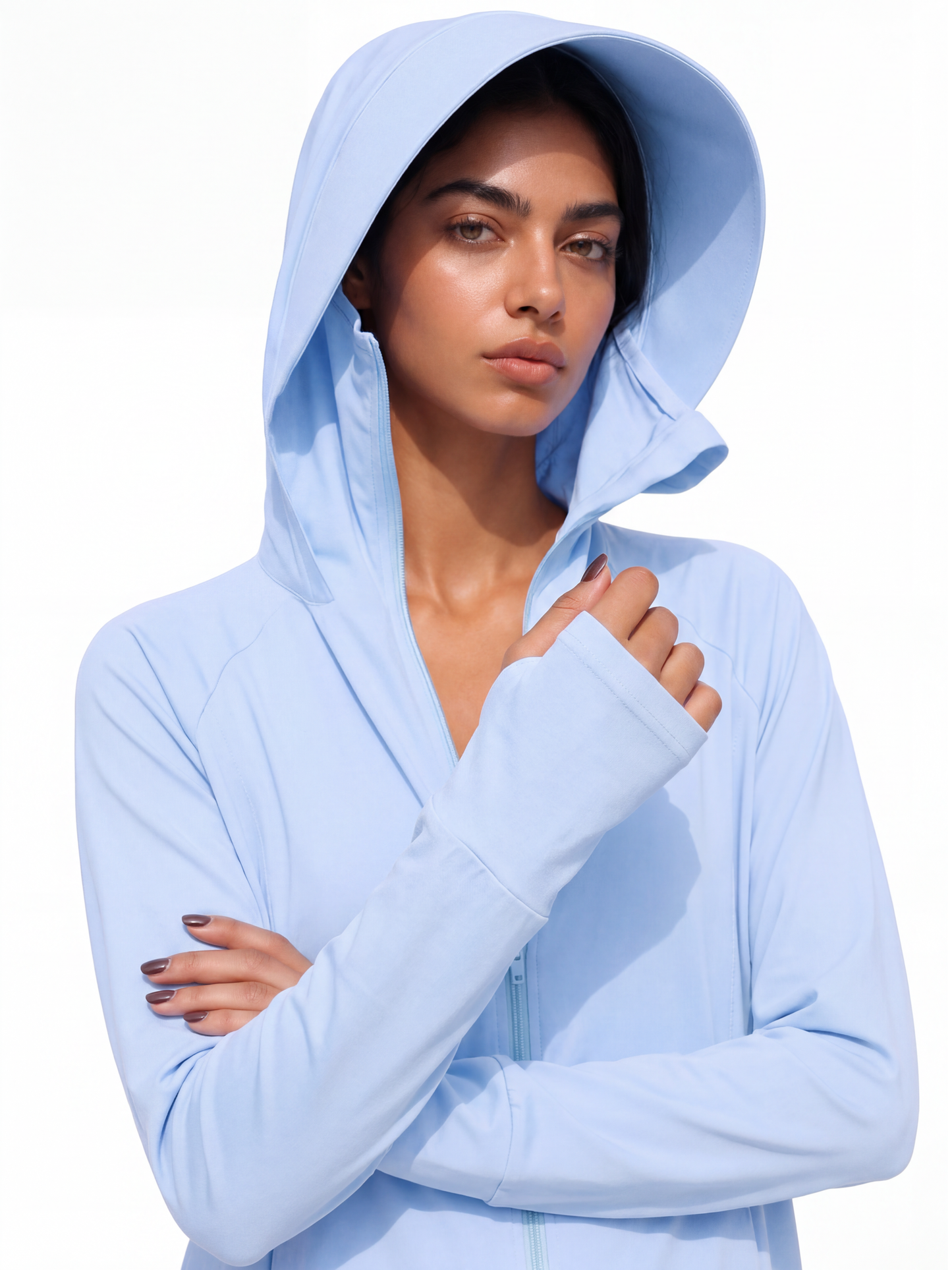 Regular Sunscreen UPF50+ Jacket - Sky