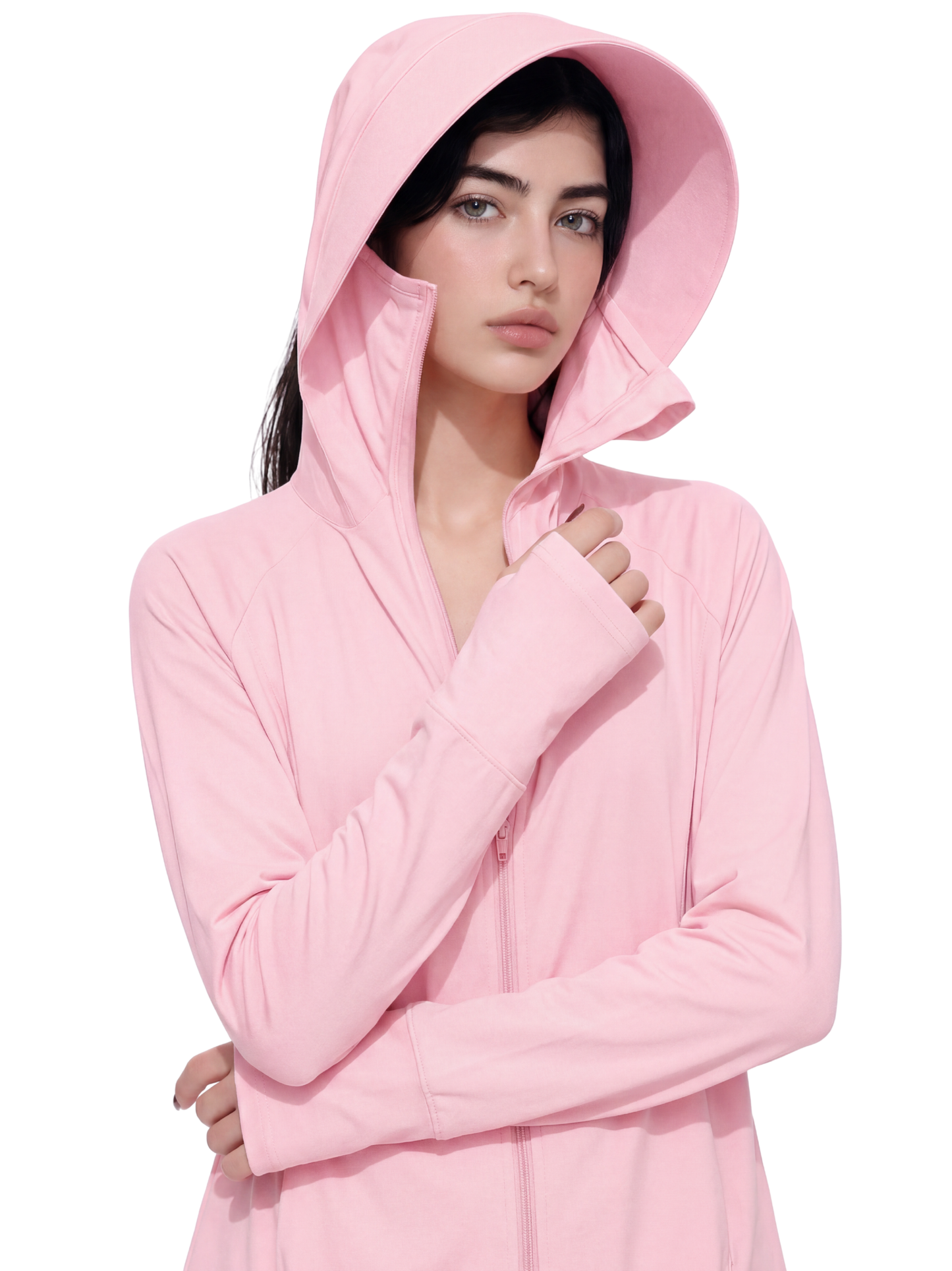 Regular Sunscreen UPF50+ Jacket - Pink