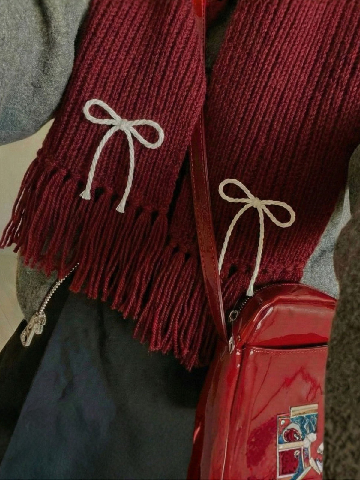 MIKASA SCARF - RED