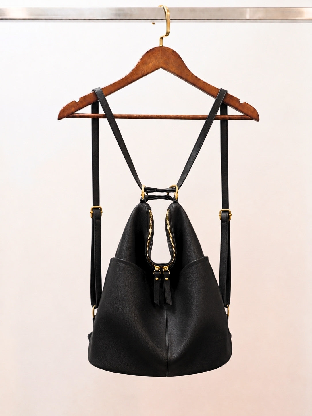 Nova - SwitchUp 2 In 1 Tote + Backpack - Black