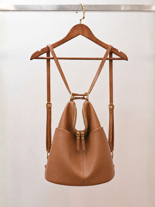 Nova - SwitchUp 2 In 1 Tote + Backpack - Light Brown