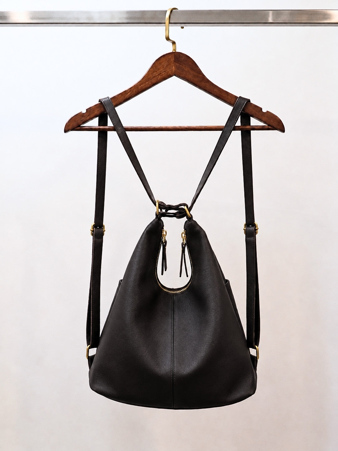 Nova - SwitchUp 2 In 1 Tote + Backpack - Black