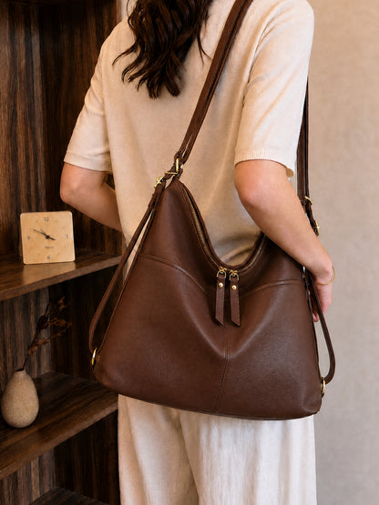 Nova - SwitchUp 2 In 1 Tote + Backpack - Dark Brown