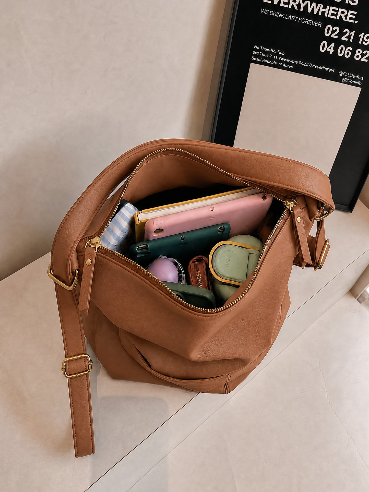 Nova - SwitchUp 2 In 1 Tote + Backpack - Light Brown