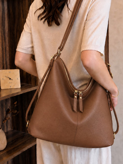 Nova - SwitchUp 2 In 1 Tote + Backpack - Light Brown