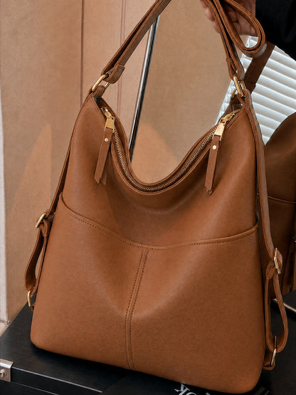 Nova - SwitchUp 2 In 1 Tote + Backpack - Light Brown