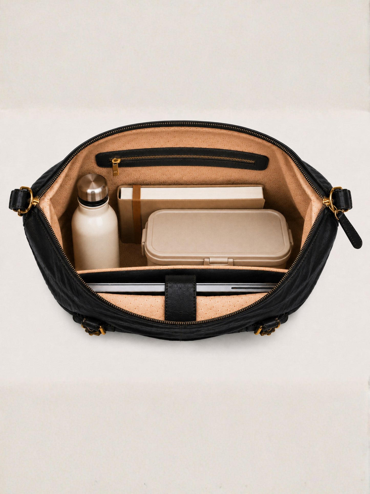 Luna - SwitchUp 2 In 1 Tote + Backpack - Black