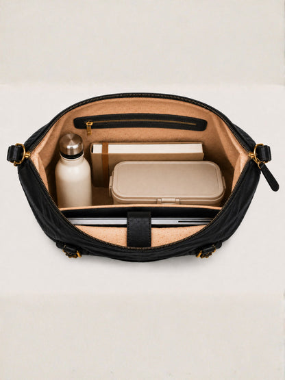 Luna - SwitchUp 2 In 1 Tote + Backpack - Black
