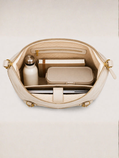 Luna - SwitchUp 2 In 1 Tote + Backpack - Cream