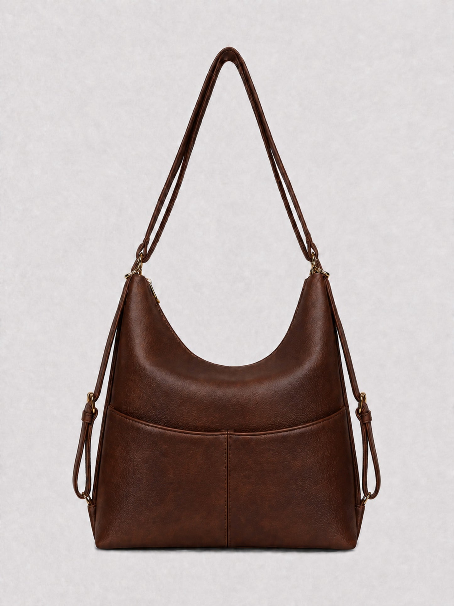 Luna - SwitchUp 2 In 1 Tote + Backpack - Dark Brown