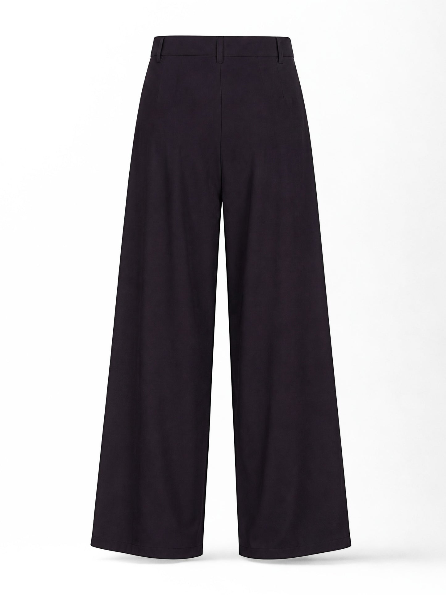 Seoul Wide-Leg Korean Pants- Black